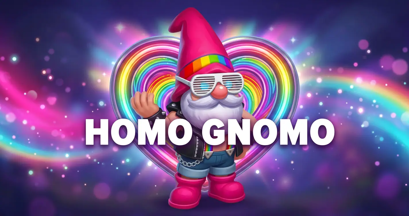 Homo Gnomo Slot Demo by Bad Habit slot cover image