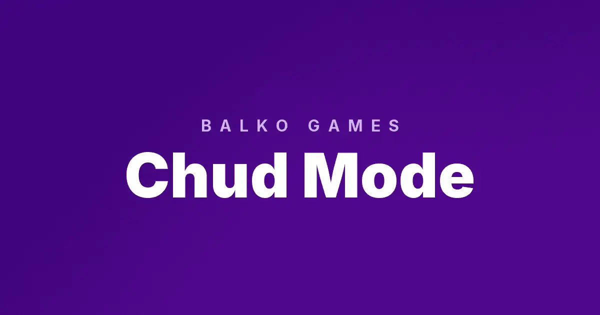 Chud Mode slot cover image