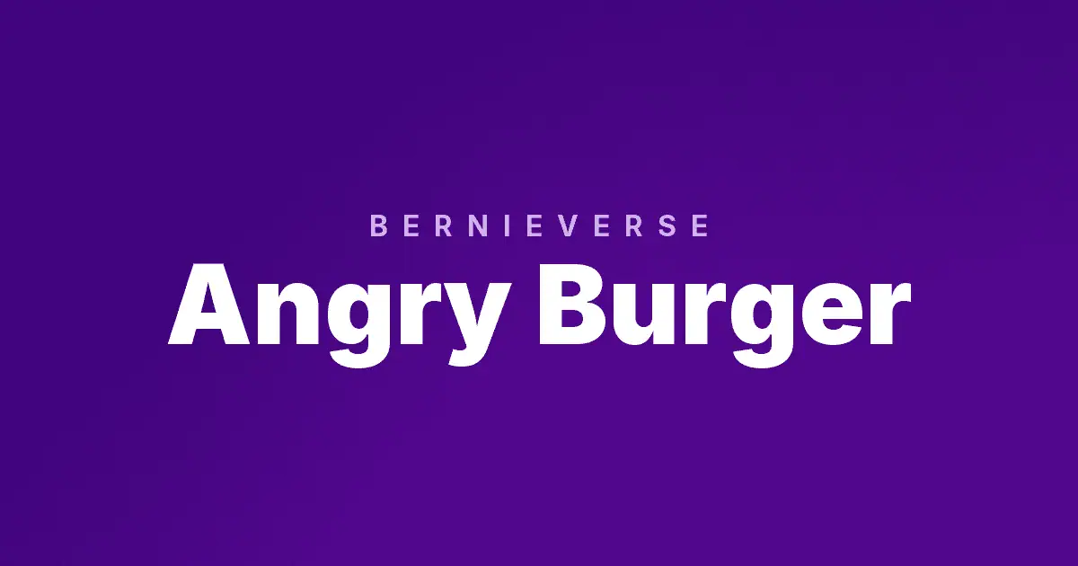 Angry Burger slot cover image