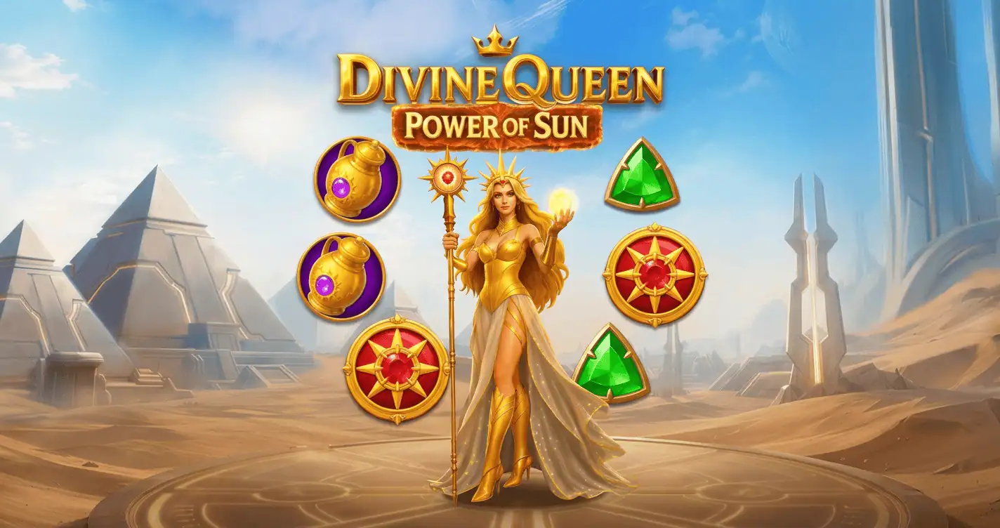 Divine Queen: Power of Sun Slot Demo by BGaming slot cover image