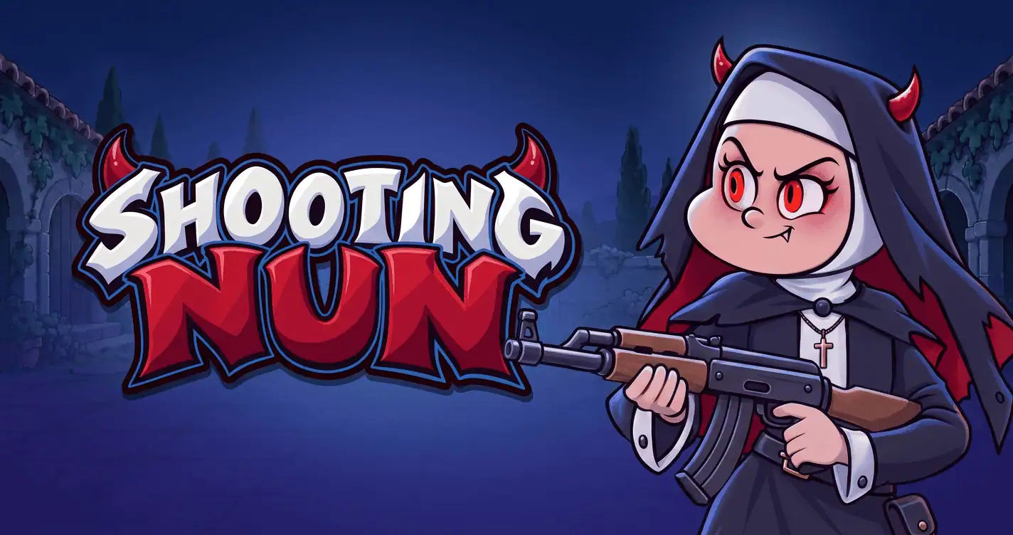Shooting Nun Slot Demo by Blackout slot cover image