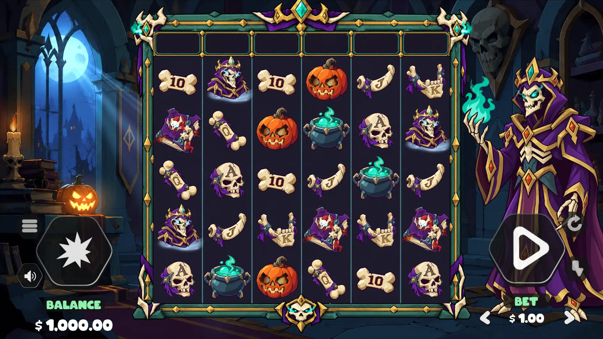 Morvax slot gameplay reels