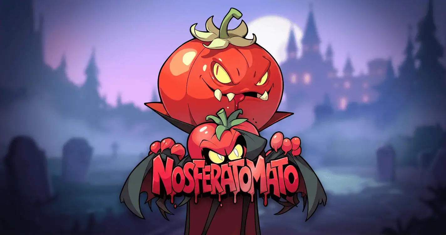Nosferatomato Slot Demo by Blooball Gaming slot cover image