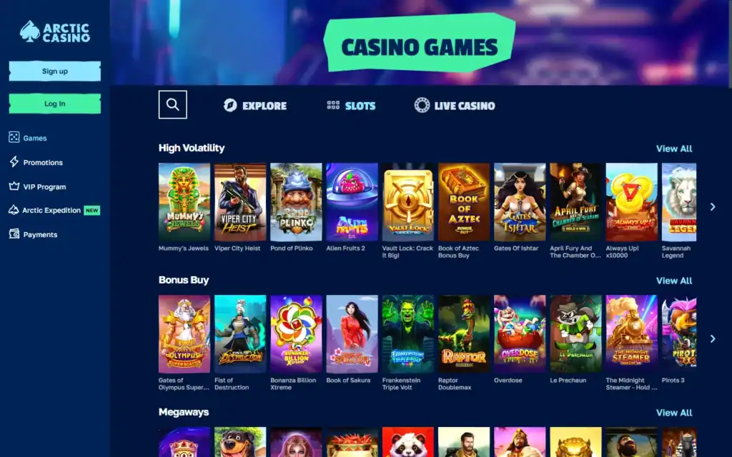 Arctic Casino: Slots