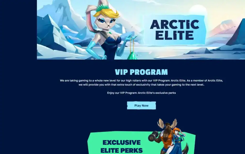 Arctic Casino: VIP