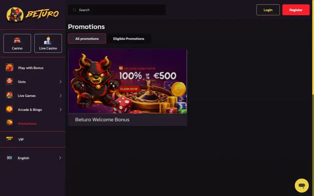 Beturo: Bonus