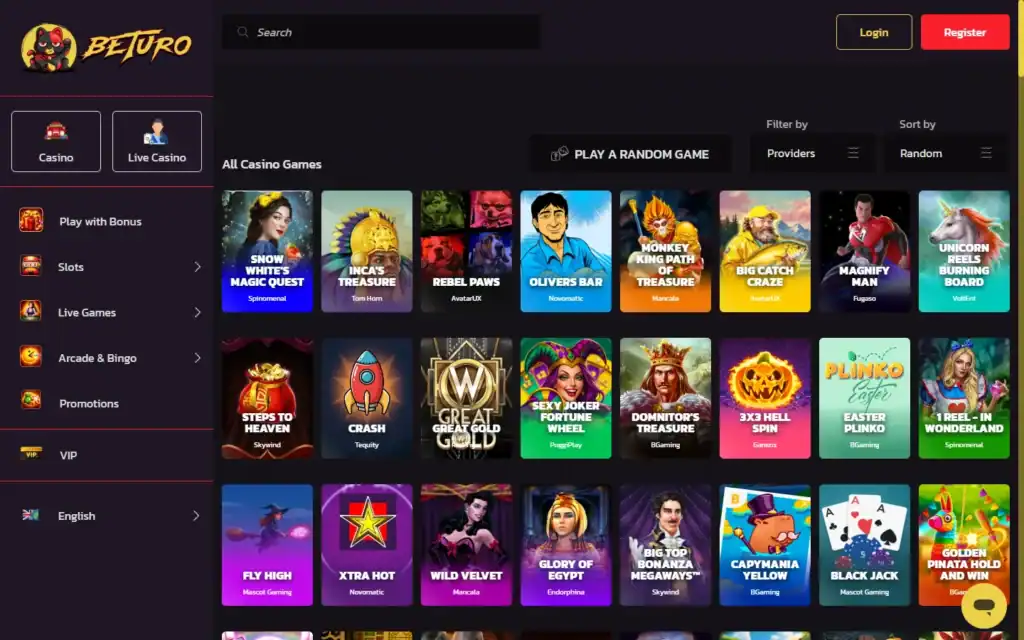 Beturo: Slots