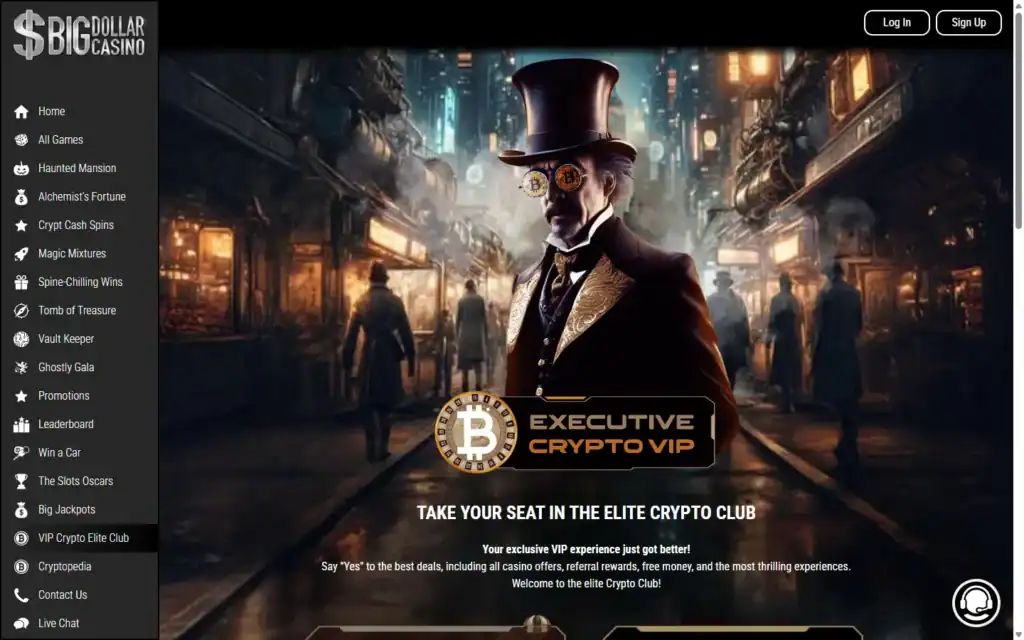 Big Dollar Casino: VIP