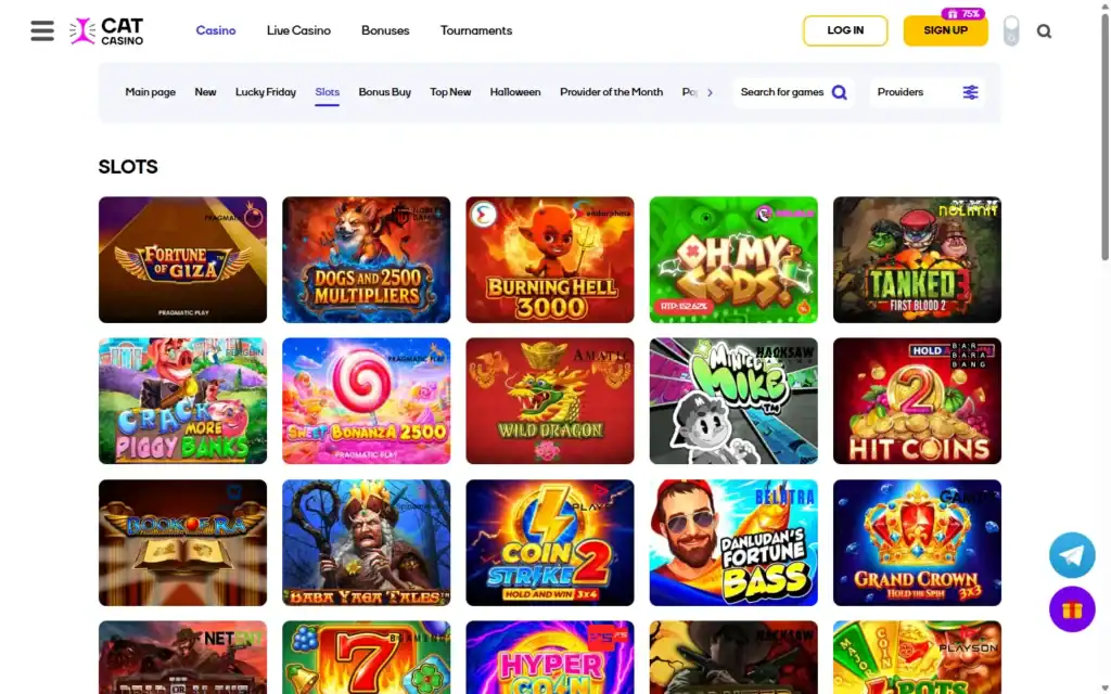 Cat Casino: Slots