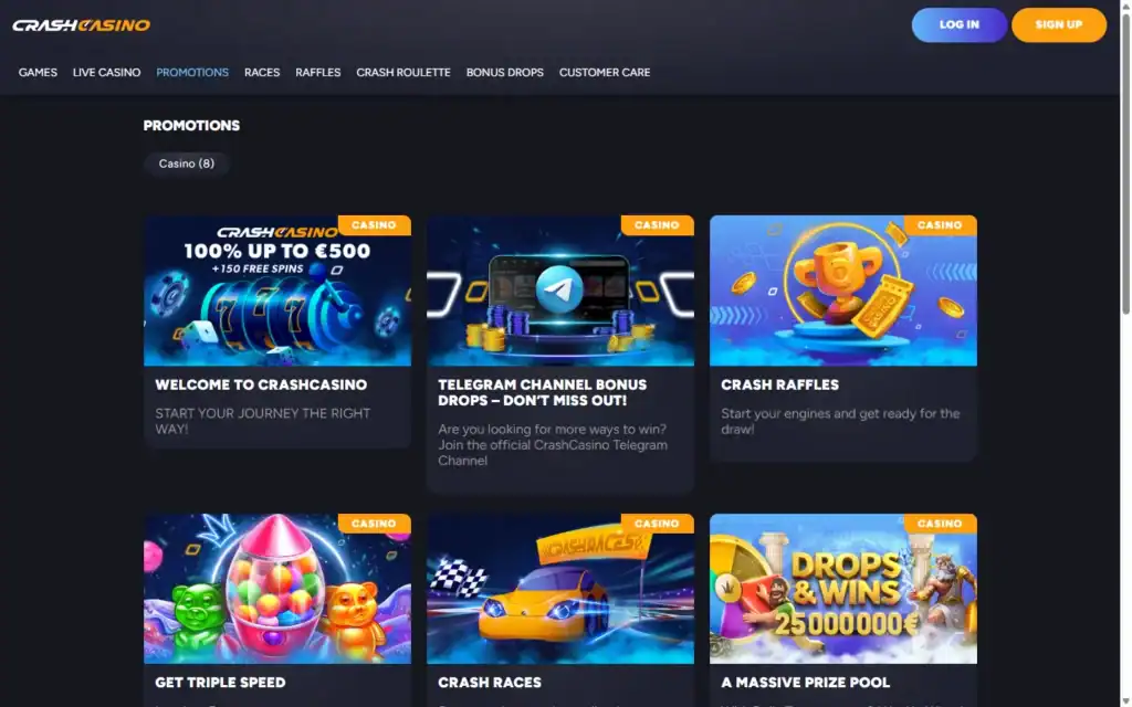 Crash Casino: Bonus