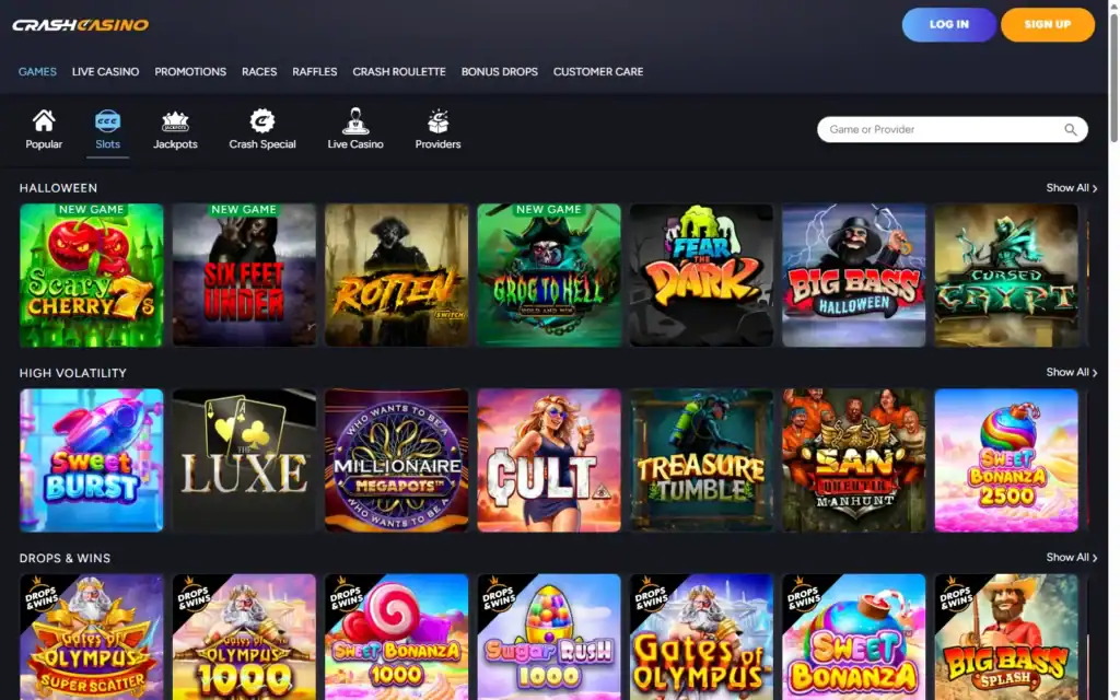 Crash Casino: Slots