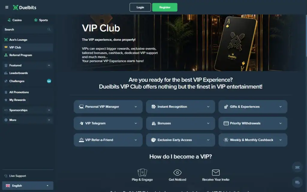 Duelbits Casino: VIP