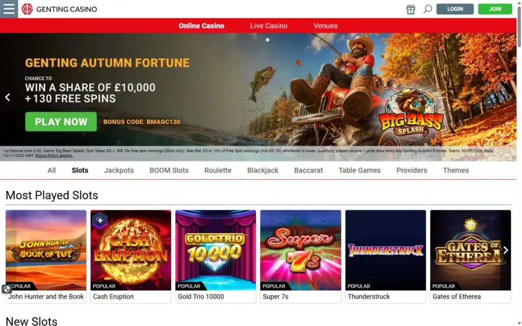 Genting Casino: Slots