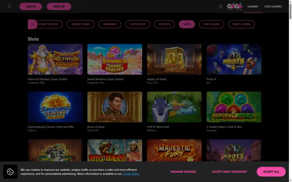 Gogo Casino: Slots