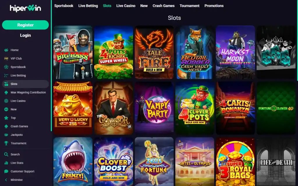Hiperwin Casino: Slots