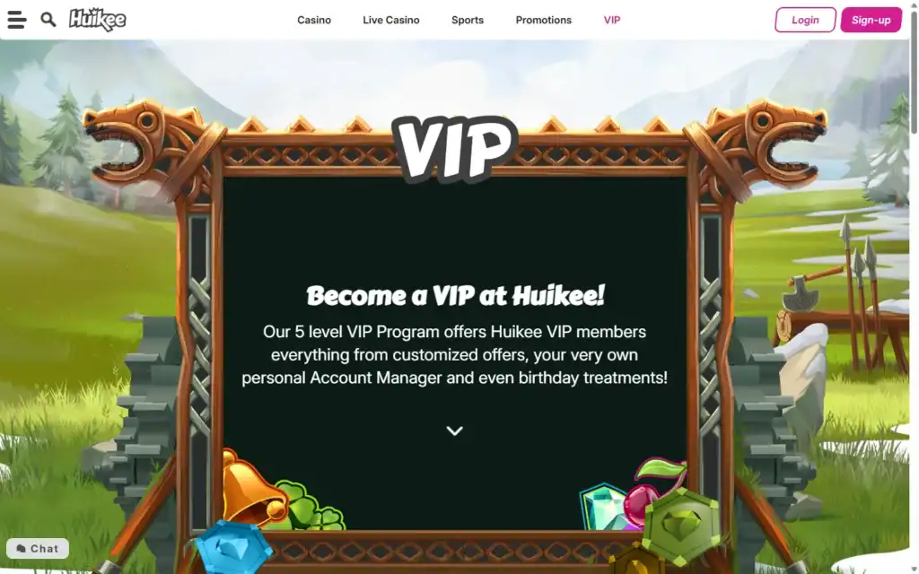 Huikee Casino: VIP