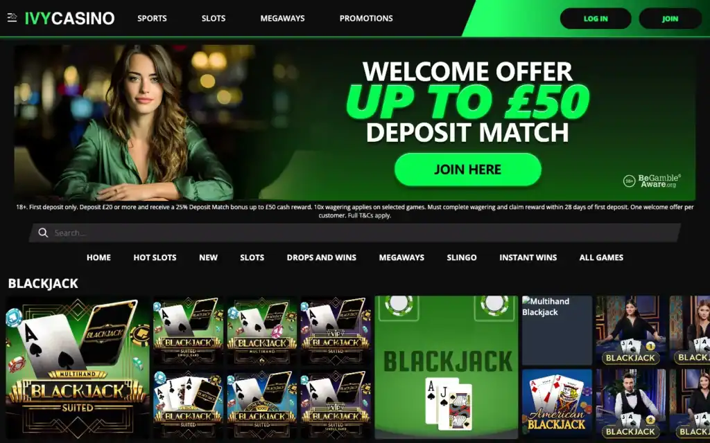 Ivy Casino: Live Casino