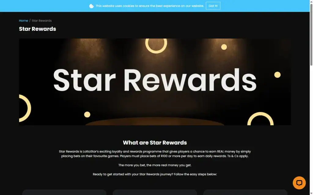 Lottostar Casino: Bonus