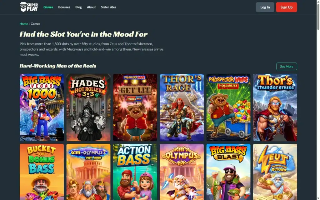 MrSuperPlay Casino (Mr SuperPlay): Slots