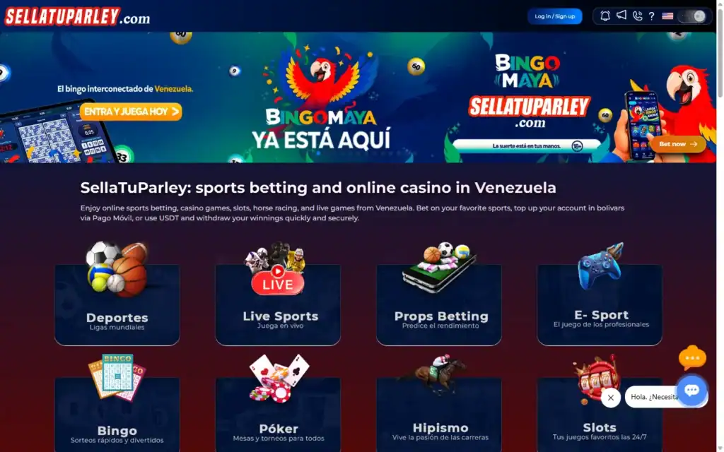 Sellatuparley Casino: Homepage