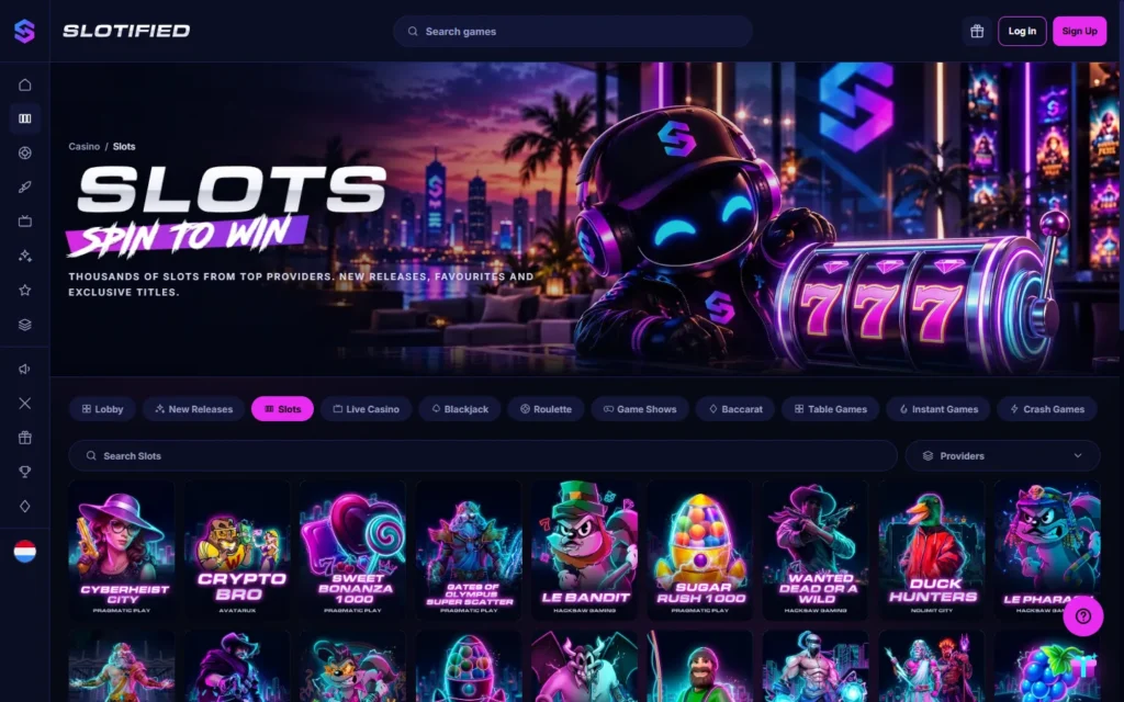 Slotified Casino: Slots