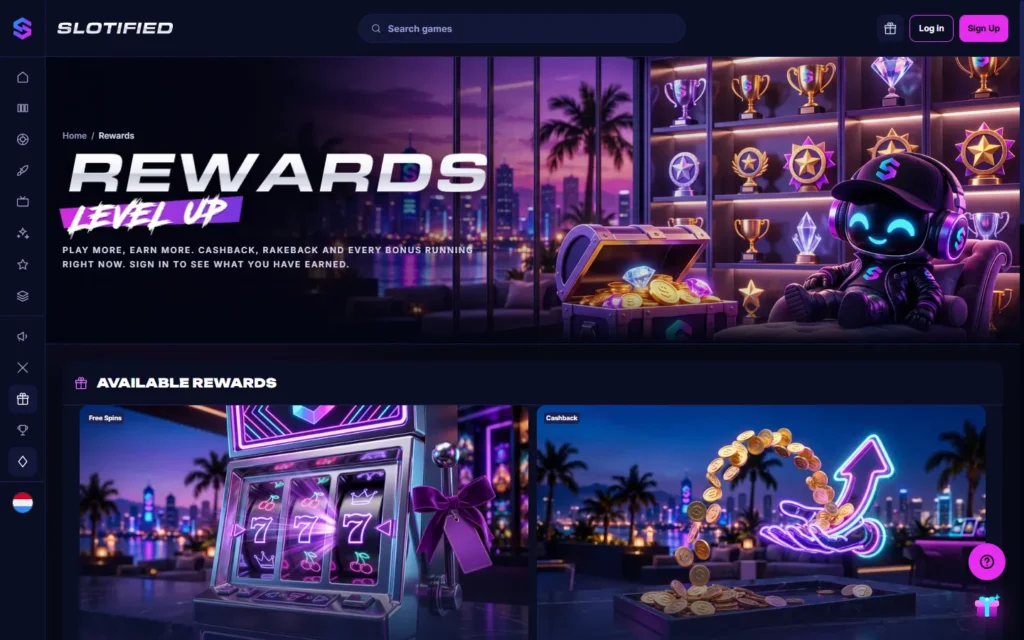 Slotified Casino: VIP