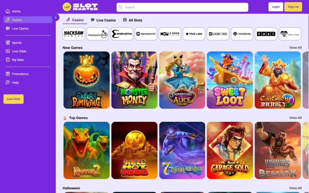 SlotMaster: Slots