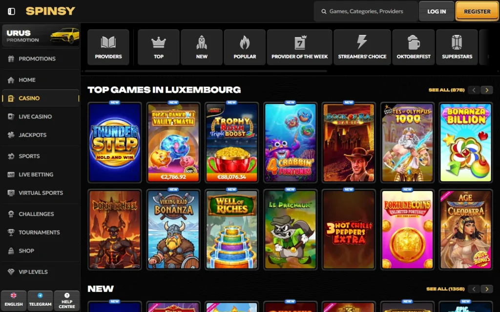 Spinsy: Slots
