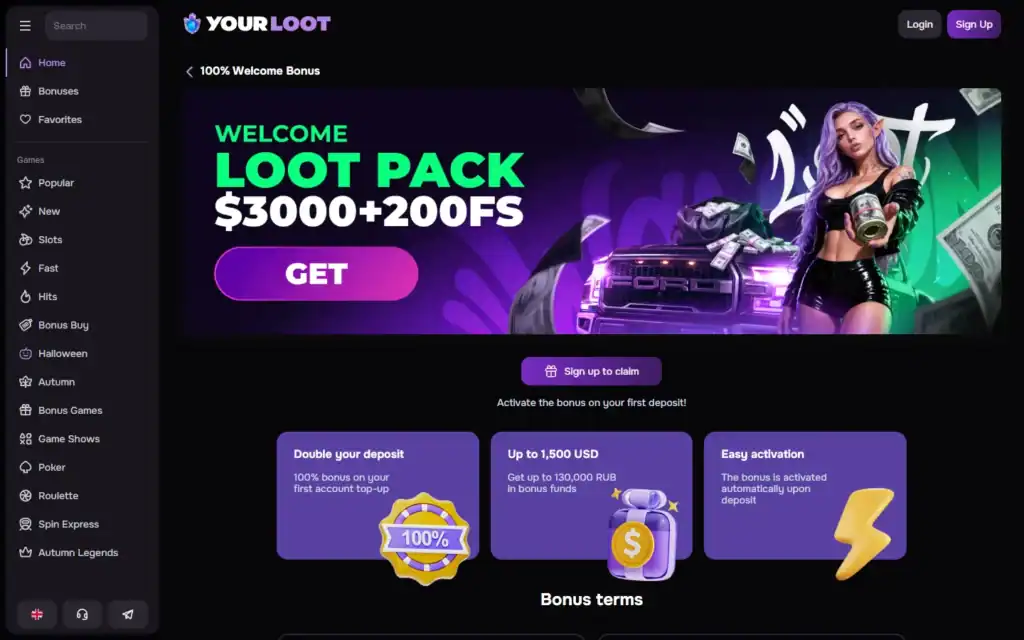 Your Loot (YourLoot.io): Bonus