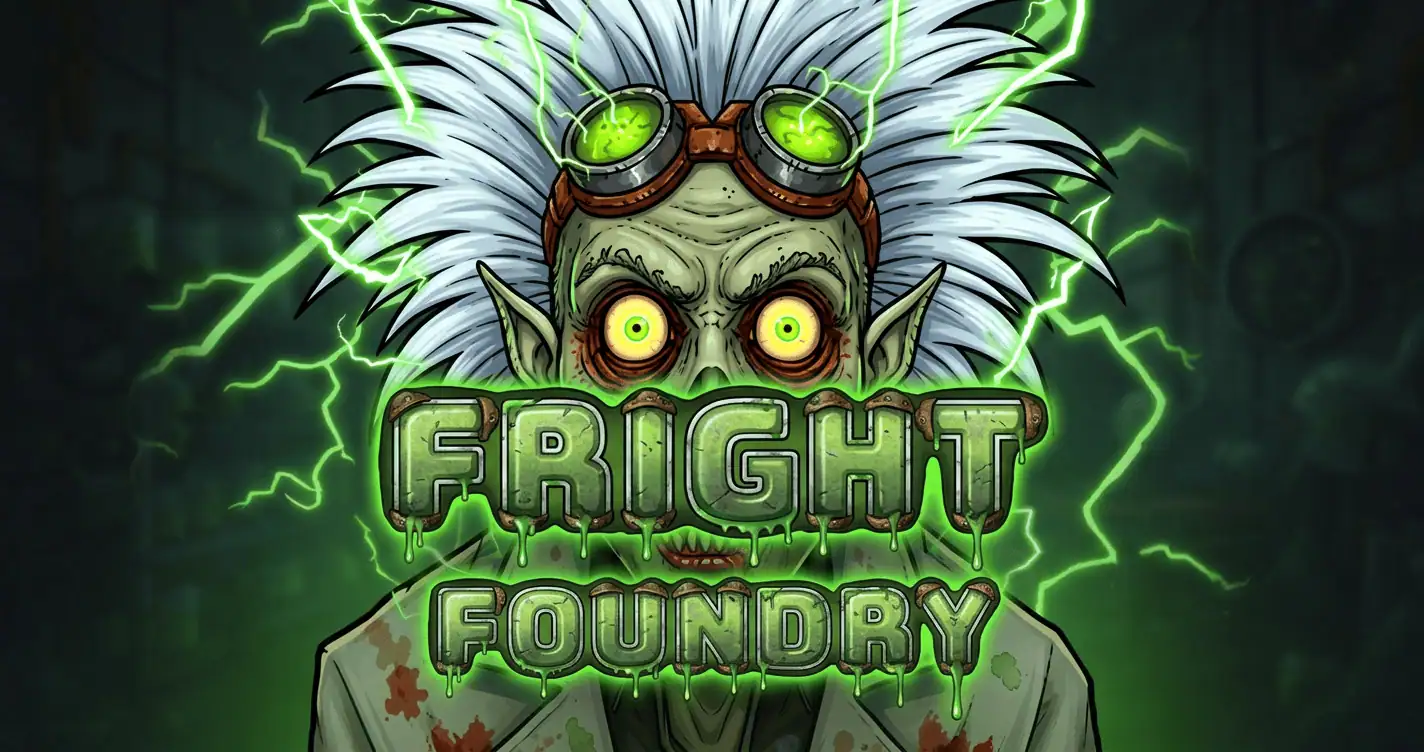 Fright Foundry Slot Demo by Bramblevolt Games slot cover image