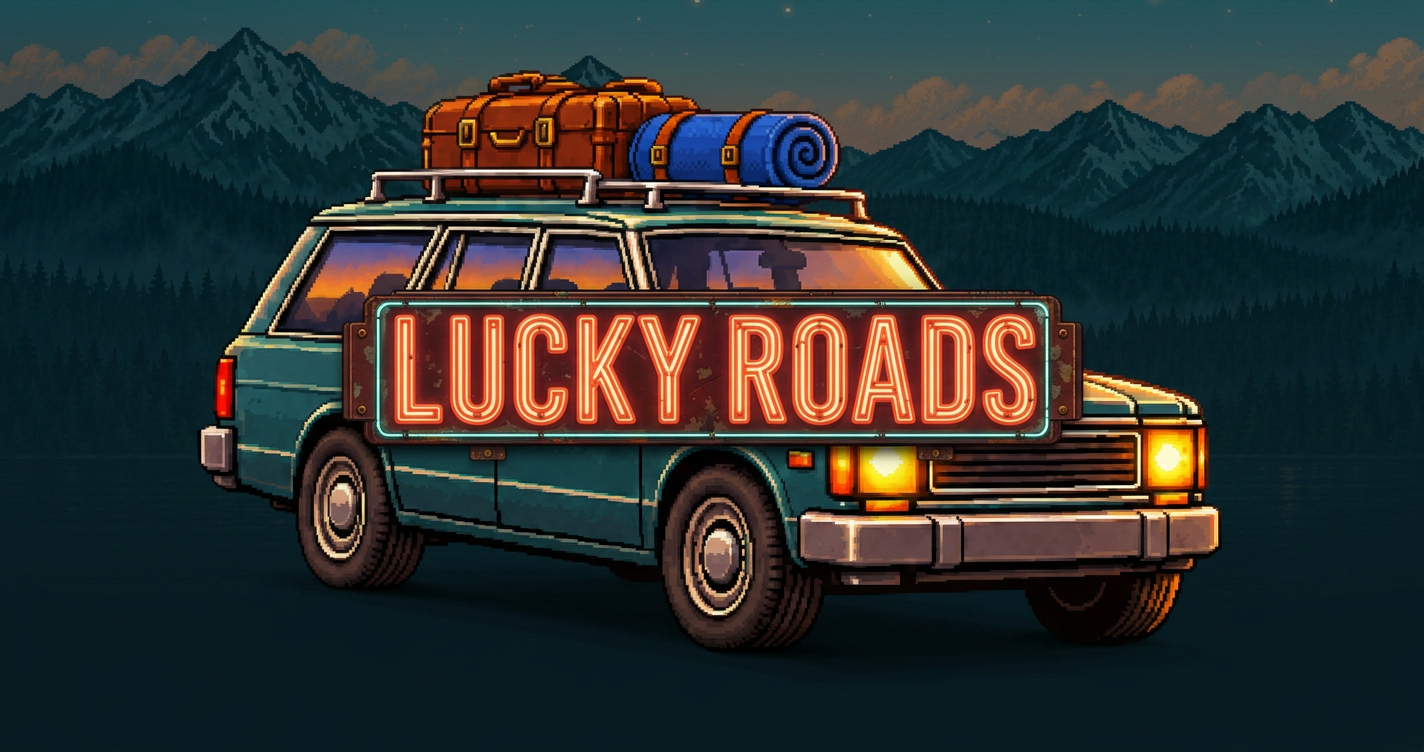 Lucky Roads Slot Demo by Breaker Game Studios slot cover image