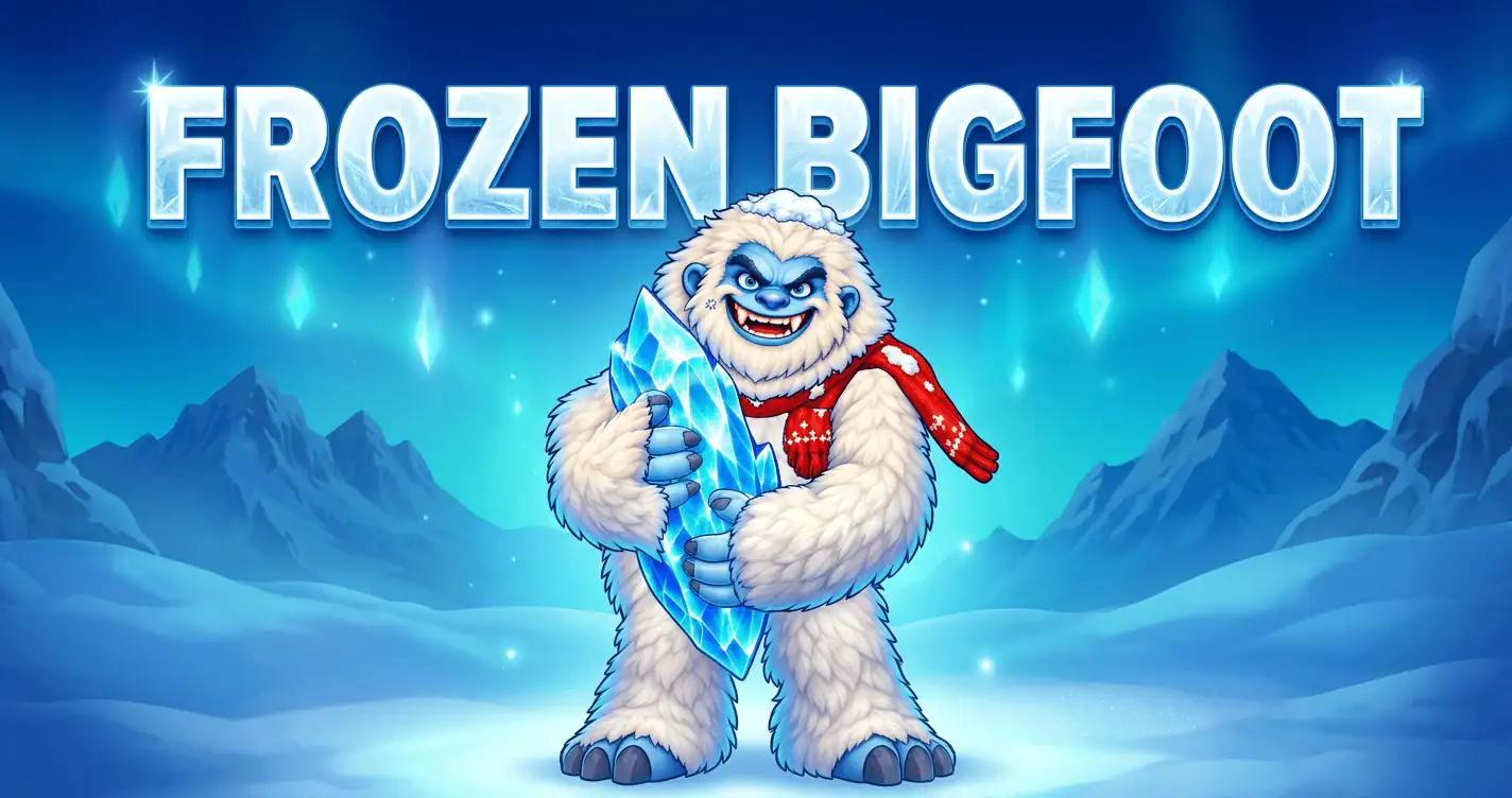 Frozen Bigfoot Slot Demo by Brimvale Games slot cover image