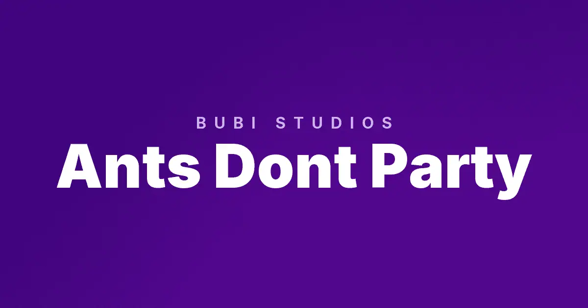 Ants Dont Party slot cover image