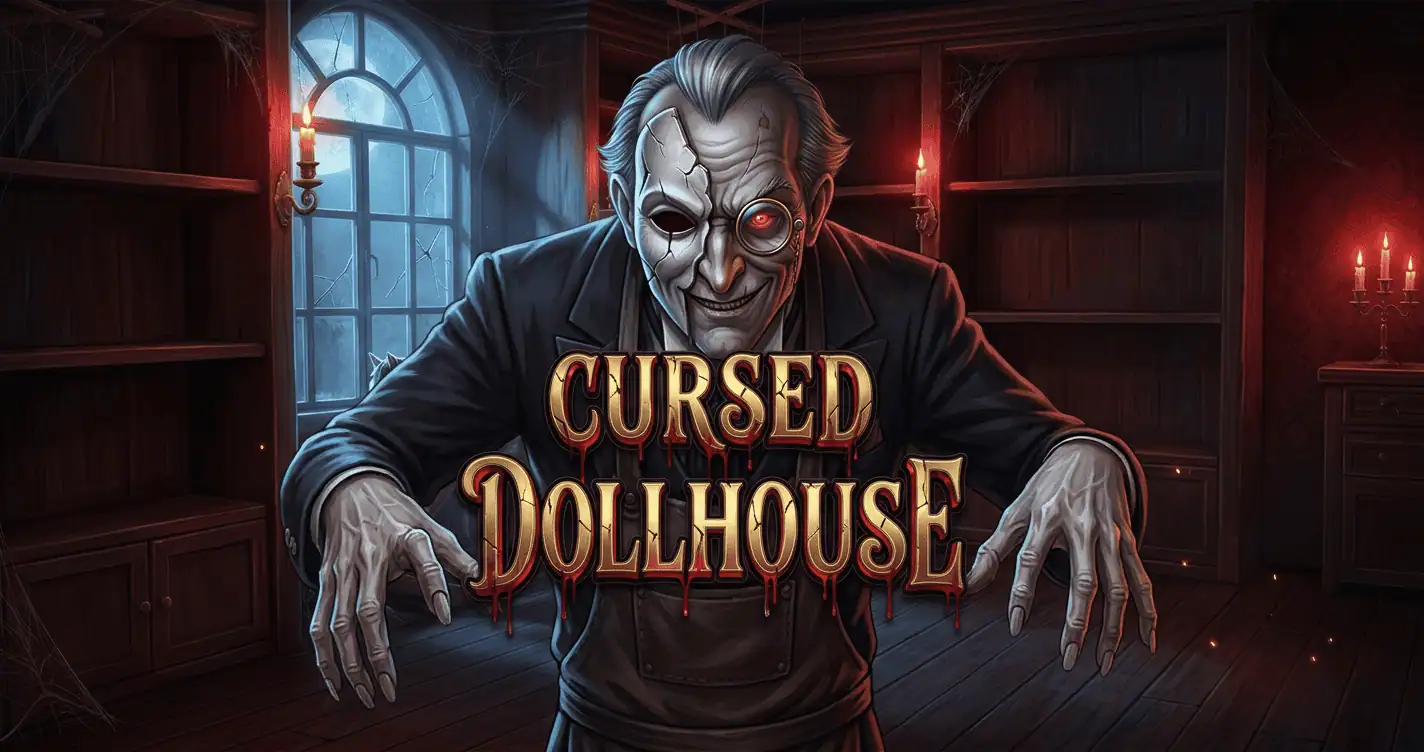 Cursed Dollhouse Slot Demo by Bubi Studios slot cover image