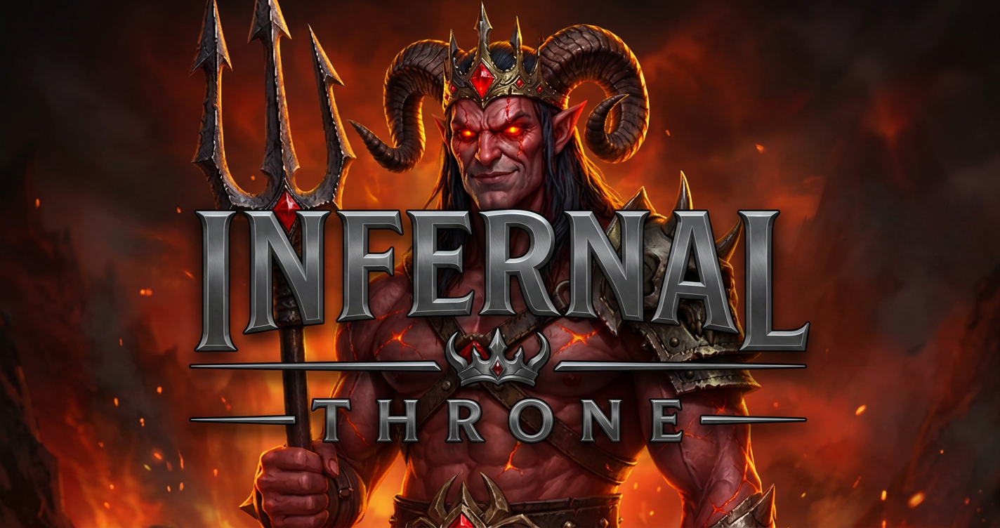 Infernal Throne Slot Demo by Bytebag slot cover image