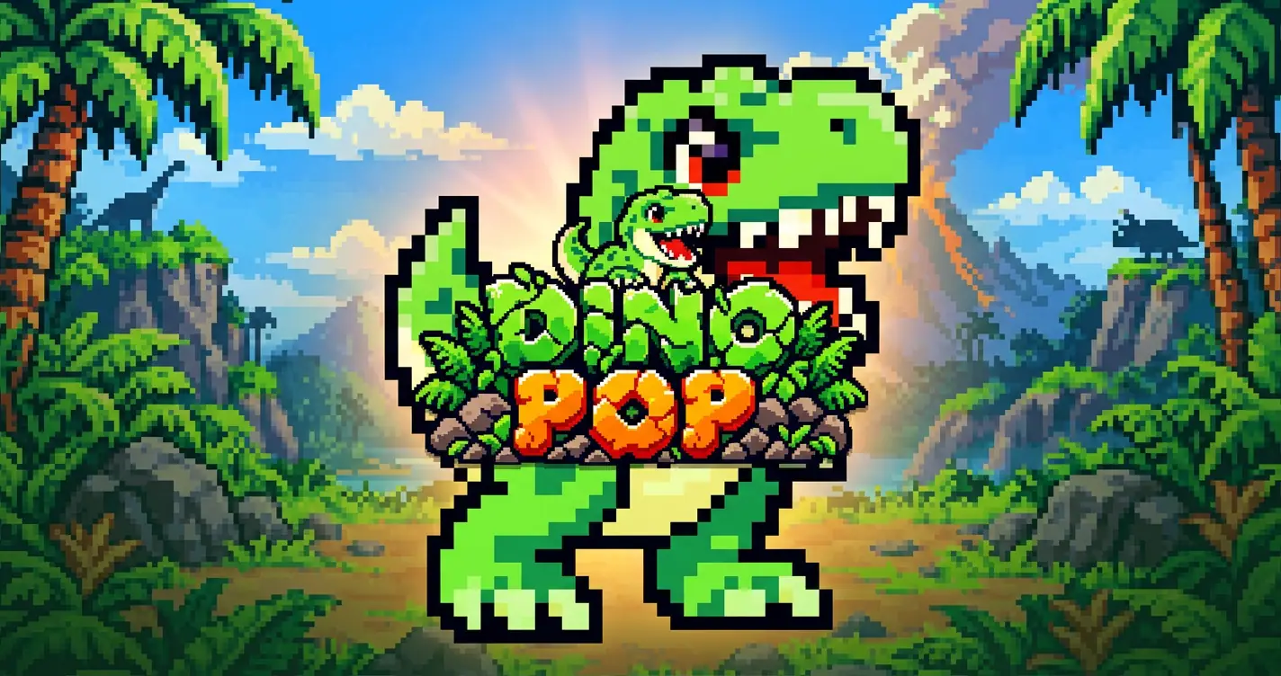 Dino Pop Slot Demo by Cake slot cover image
