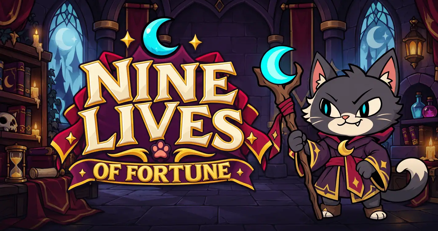 Nine Lives Of Fortune Slot Demo by Cake slot cover image