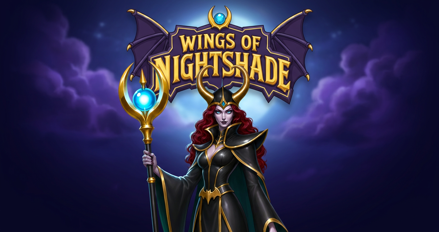 Wings of Nightshade Slot Demo by Calamity Studios slot cover image