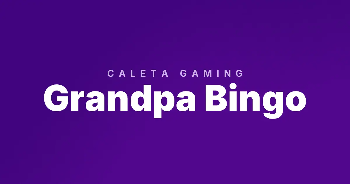 Grandpa Bingo slot cover image