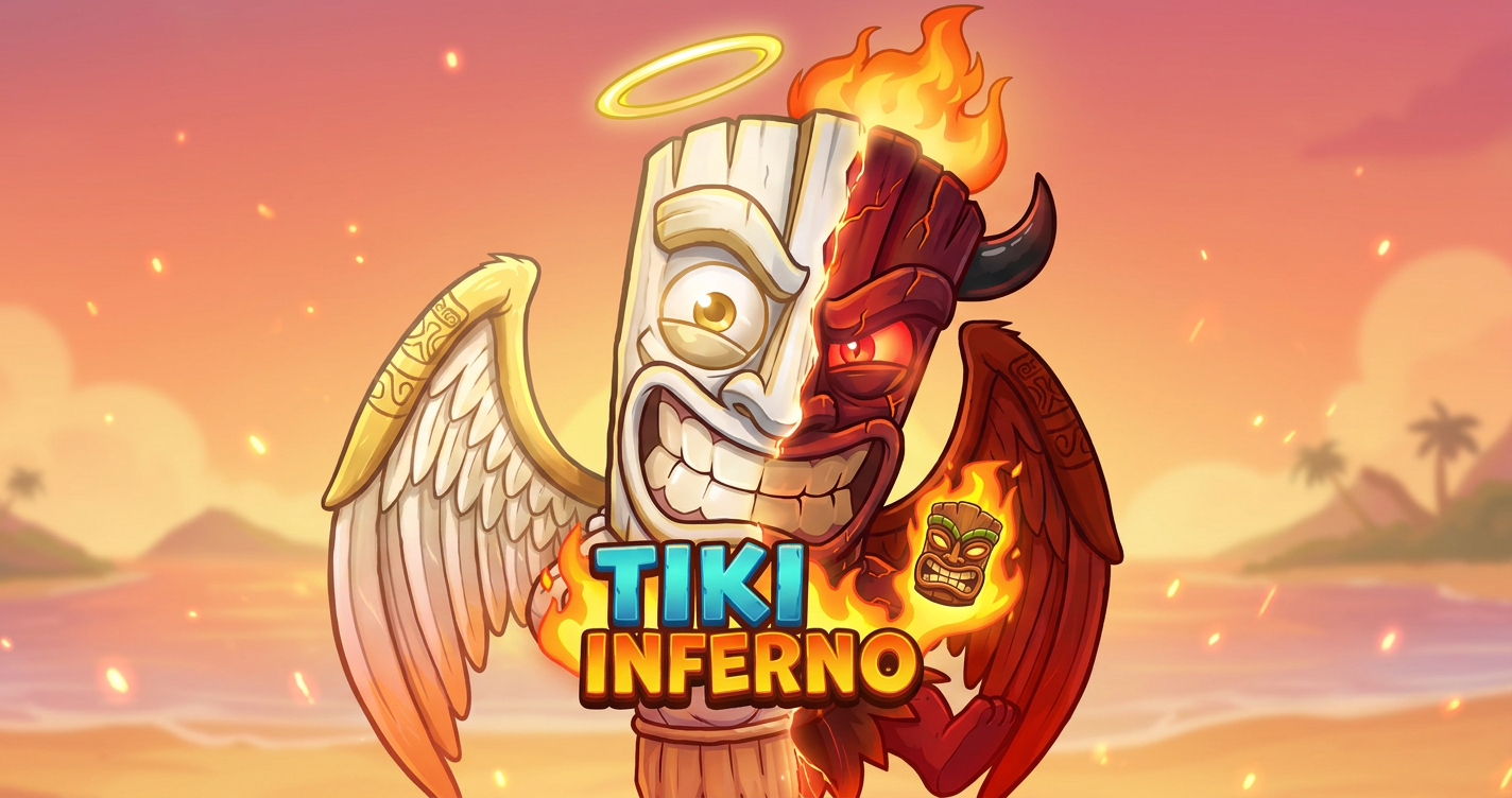 Tiki Inferno Slot Demo by Canaria Games slot cover image