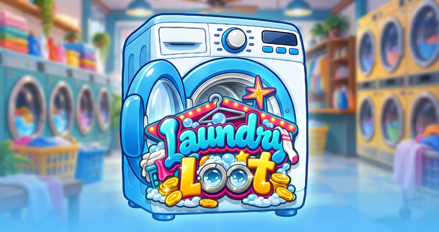 Laundry Loot Cluster Pays Slot Demo by Catville Games slot cover image