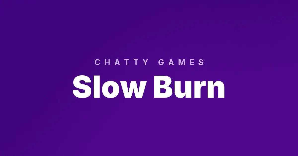 Slow Burn slot cover image