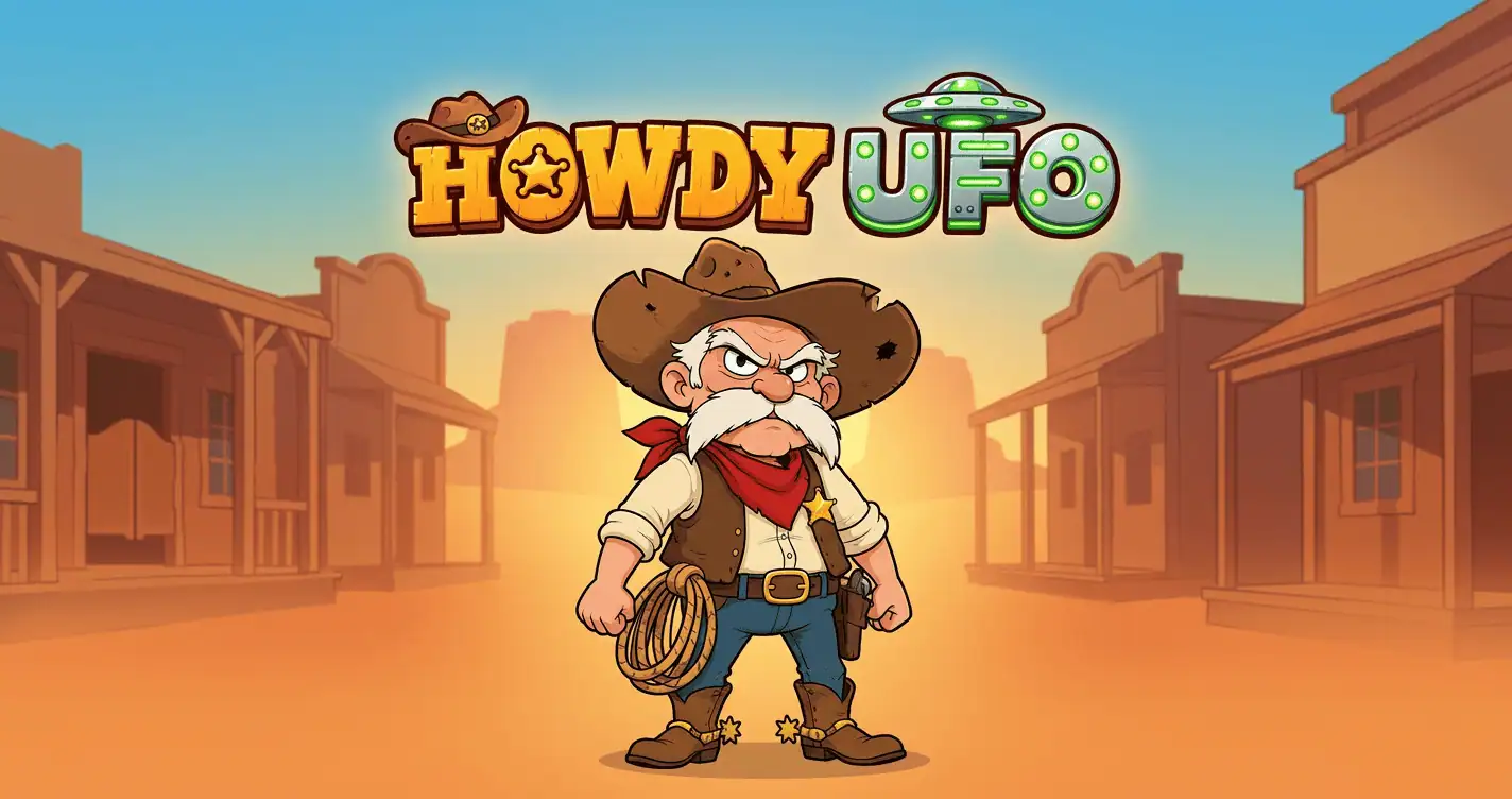 Howdy UFO Cluster Pays Slot Demo by Chatty Labs slot cover image