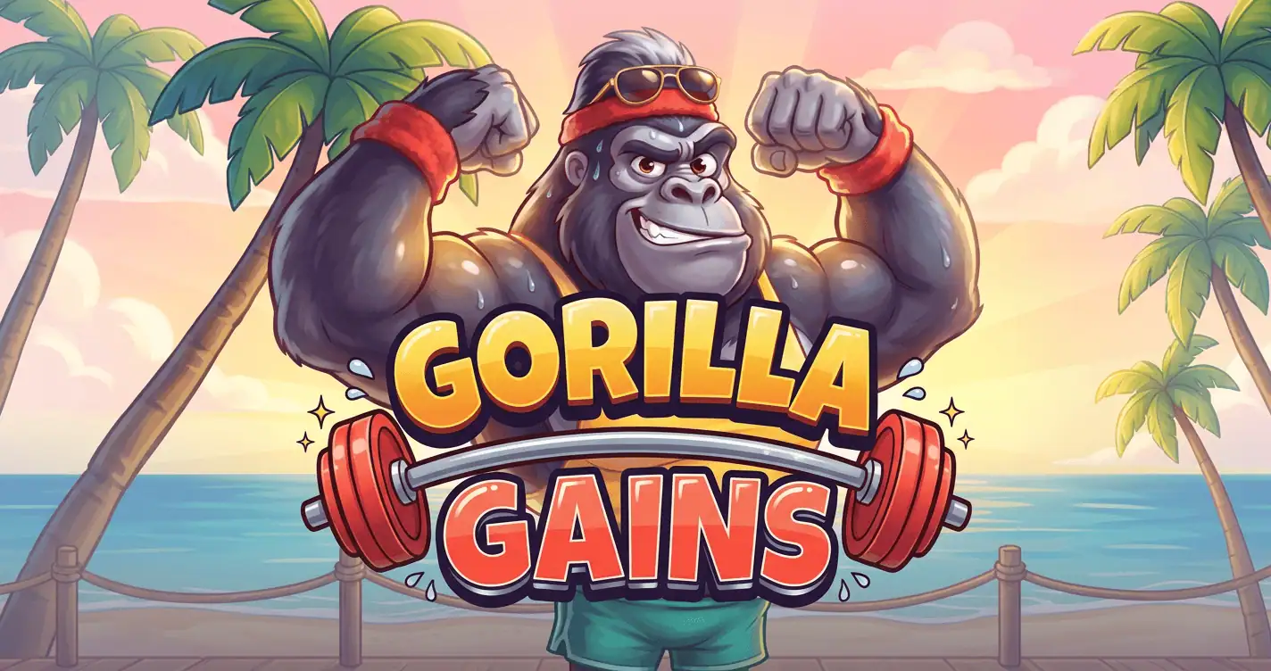 Gorilla Gains Slot Demo by Chatty Marame slot cover image