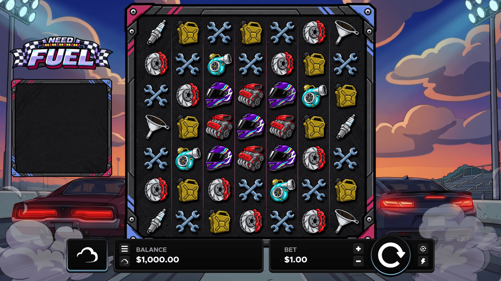 Need Fuel slot gameplay reels