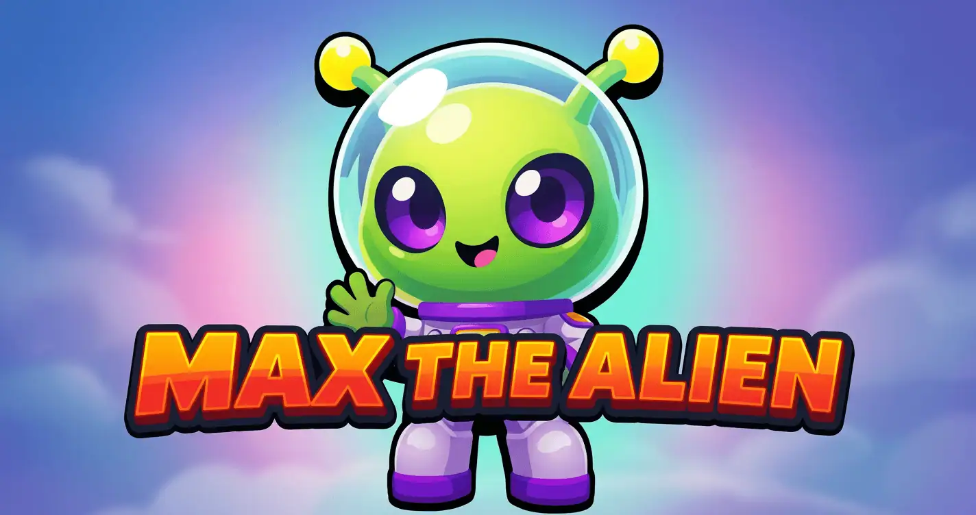 Max The Alien Slot Demo by Colorful Play slot cover image