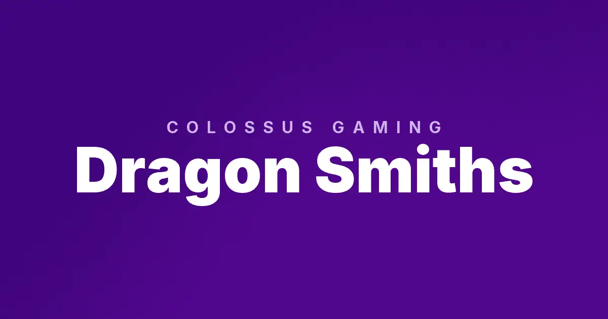Dragon Smiths slot cover image