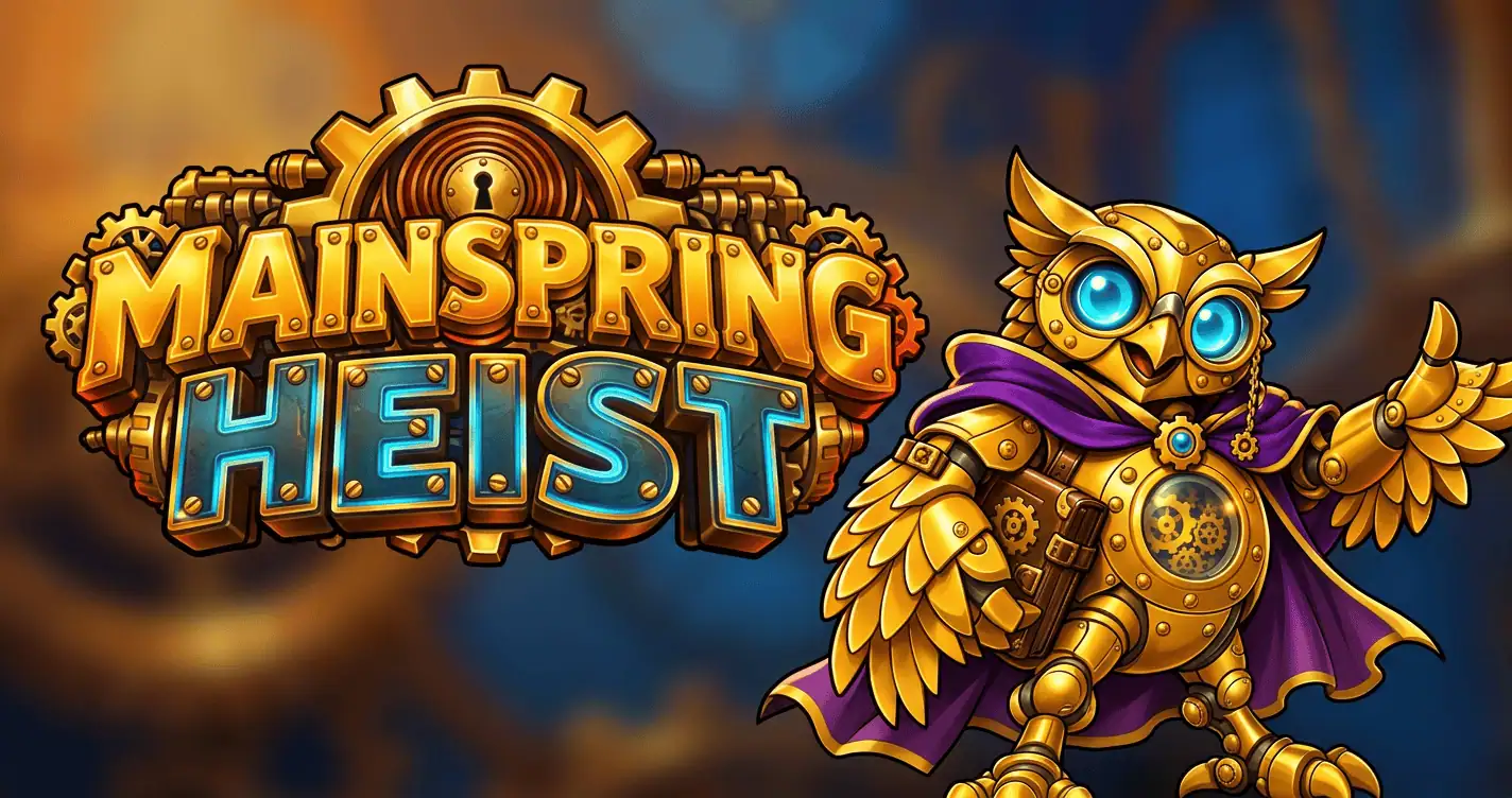 Mainspring Heist Slot Demo by Concrete slot cover image