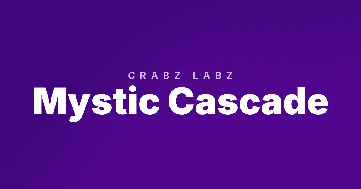 Mystic Cascade slot cover image