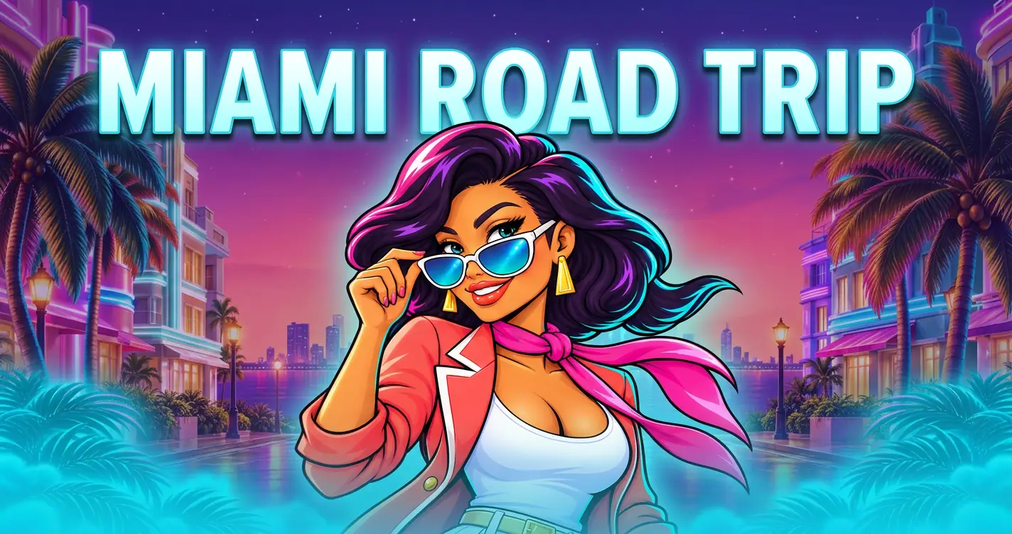 Miami Road Trip Slot Demo by Crash Galaxy slot cover image